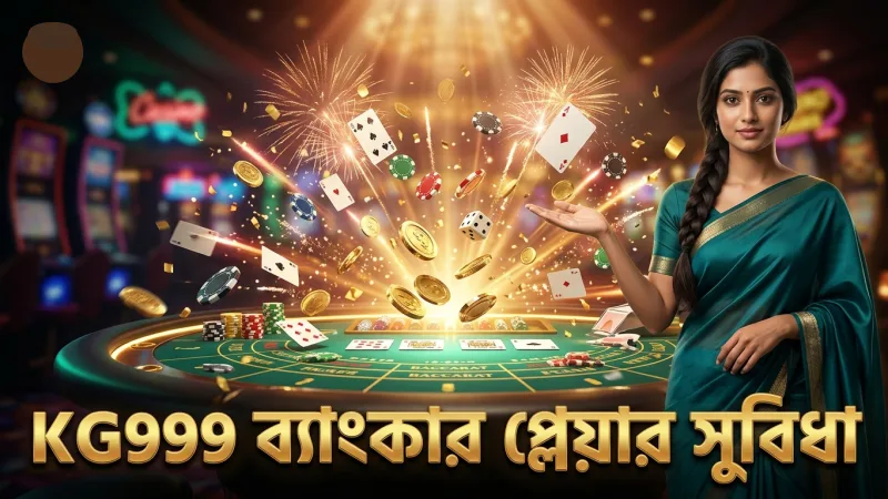 KG999 তে ব্যাংকার ও প্লেয়ার বাজির সুবিধা এবং ঝুঁকি স্পষ্ট করা হয়েছে