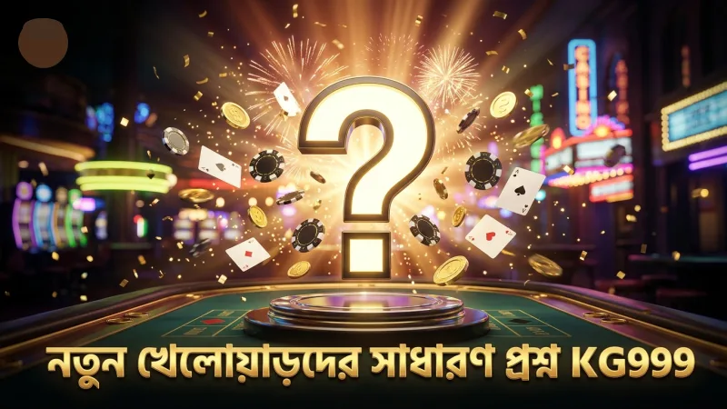 নতুন খেলোয়াড়দের জন্য KG999 প্ল্যাটফর্মের প্রধান প্রশ্নাবলী।