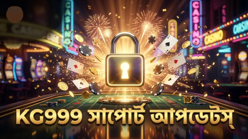 KG999 সাপোর্ট স্পেশালিস্টরা নিয়মিত আপডেট প্রদান করে।