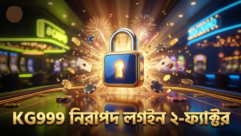 KG999 ক্যাসিনোতে নিরাপদ লগইনের জন্য ২-ফ্যাক্টর ব্যবহার গুরুত্বপূর্ণ