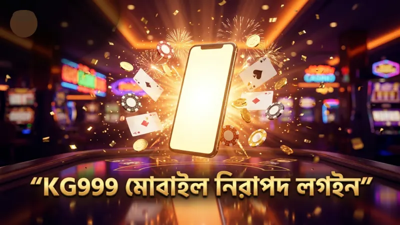 KG999 লগইনে মোবাইলের মাধ্যমে নিরাপদ প্রবেশ নিশ্চিত করা হয়।