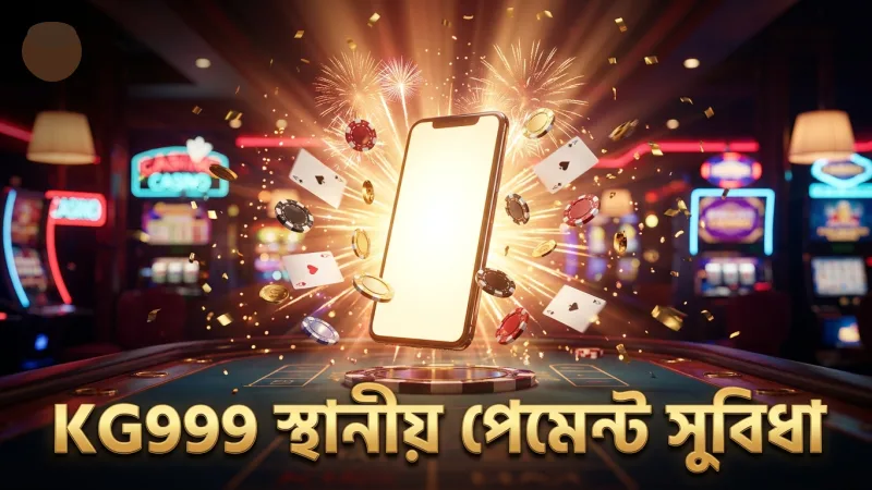 স্থানীয় পেমেন্ট মাধ্যমের মাধ্যমে KG999 প্রমোশন সুবিধা গ্রহণ।