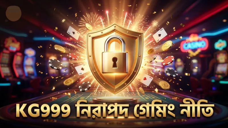 KG999 প্রমোশনে নিরাপদ ও দায়িত্বশীল গেমিং নিশ্চিত।