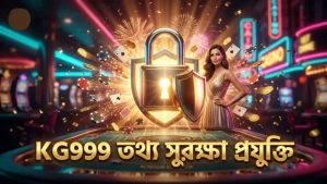 KG999 এর উন্নত এঙ্ক্রিপশন প্রযুক্তি নিশ্চিত করে খেলোয়াড়ের তথ্য সুরক্ষা।