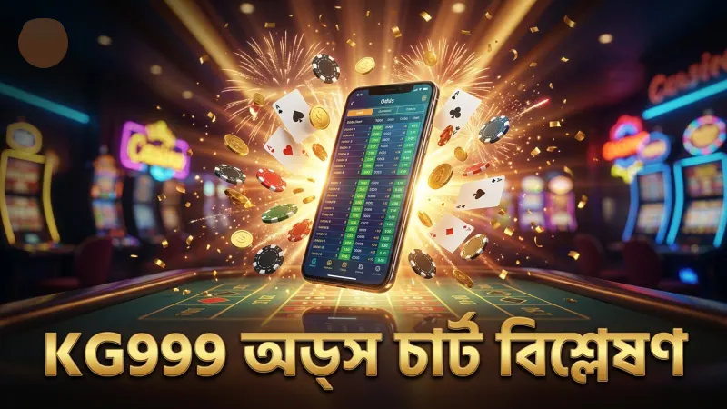 KG999 এর অডস চার্ট দিয়ে বাজির সঠিক সম্ভাবনা নিরূপণ।