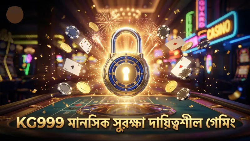 KG999 দায়িত্বশীল গেমিংয়ে মানসিক সুরক্ষা নিশ্চিত করে