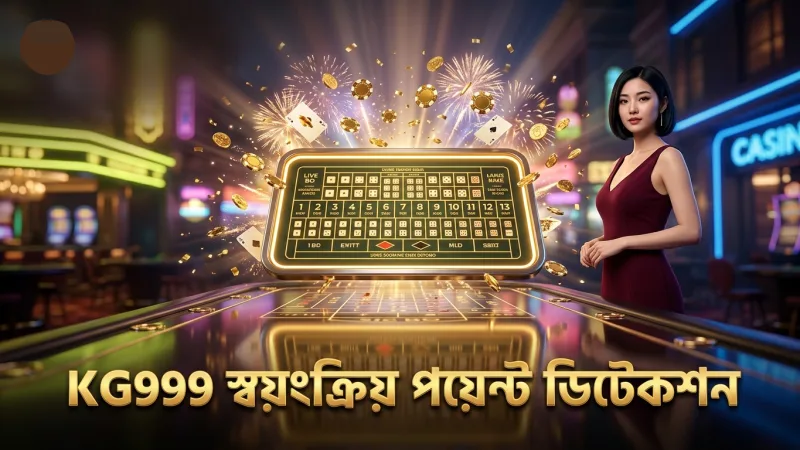 KG999-র লাইভ সিক বো বোর্ড লেআউটের স্বয়ংক্রিয় পয়েন্ট ডিটেকশন সিস্টেম