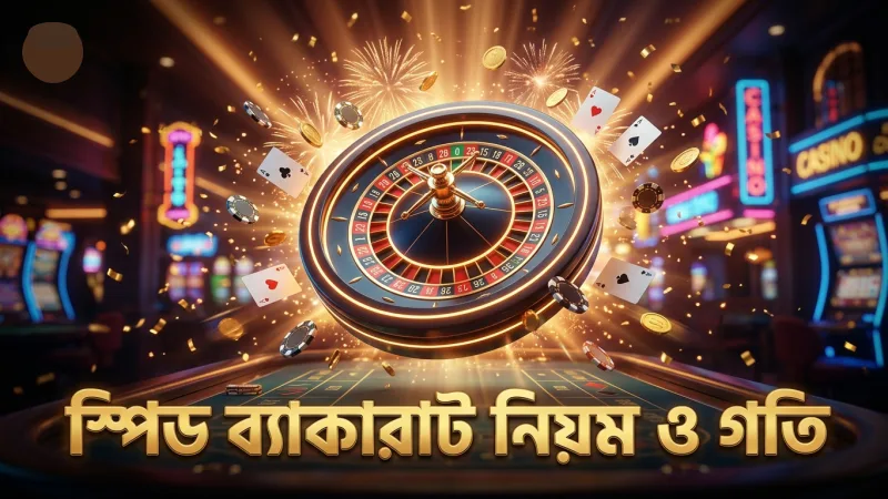 স্পিড ব্যাকারাটের মূল নিয়ম ও খেলার গতি বুঝানো হয়েছে