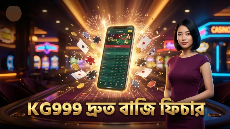 KG999 স্পিড ব্যাকারাটে দ্রুত বাজি ধরার ফিচার প্রদর্শিত