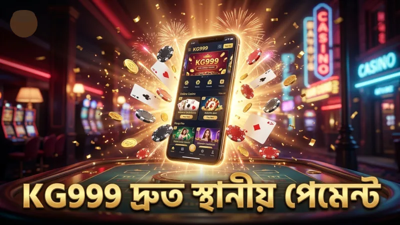 KG999 স্থানীয় পেমেন্টে দ্রুত লেনদেন নিশ্চিত করে।