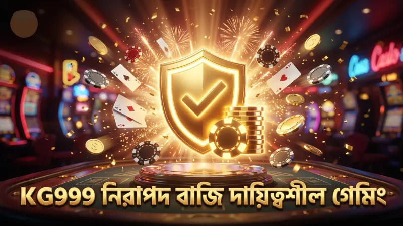 নিরাপদ বাজি ও দায়িত্বশীল গেমিং KG999-এর মূল।